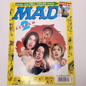Vintage 1998 MAD Magazine #368 Scream 2